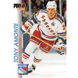 Řadové karty - Amonte Tony - 1992-93 Pro Set No.118