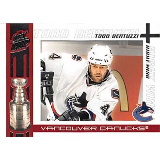 Řadové karty - Bertuzzi Todd - 2003-04 Quest For the Cup No.97