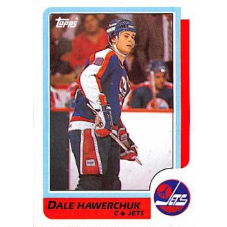 Řadové karty - Hawerchuk Dale - 1986-87 Topps No.74