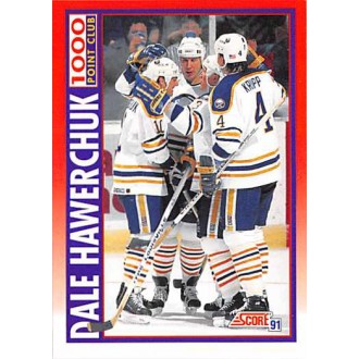 Řadové karty - Hawerchuk Dale - 1991-92 Score Canadian English No.266