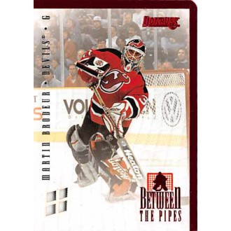 Insertní karty - Brodeur Martin - 1996-97 Donruss Between the Pipes No.2