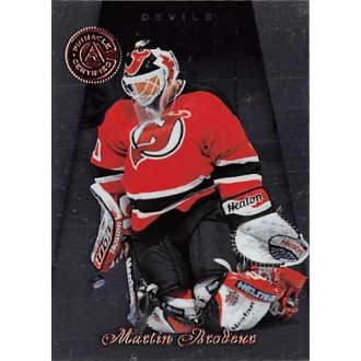 Řadové karty - Brodeur Martin - 1997-98 Pinnacle Certified No.3