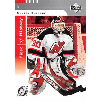 Řadové karty - Brodeur Martin - 2002-03 Piece of History No.51