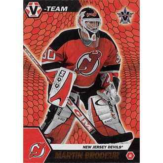Insertní karty - Brodeur Martin - 2002-03 Vanguard V-Team No.5