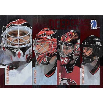 Insertní karty - Brodeur Martin, Schwab Corey, Clemmensen Scott, Ahonen Ari - 2003-04 BAP Memorabilia Deep in the Crease No.DC4