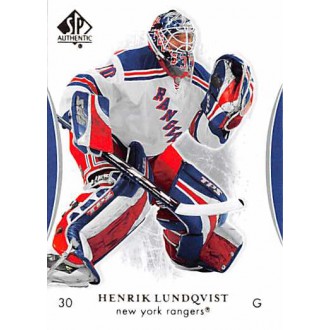 Řadové karty - Lundqvist Henrik - 2007-08 SP Authentic No.31