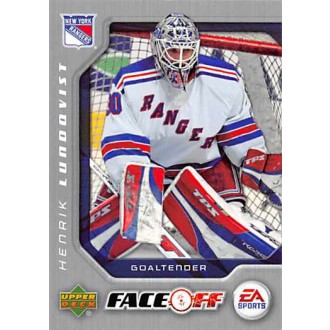 Insertní karty - Lundqvist Henrik - 2007-08 Victory EA Sports Face-Off No.FO2