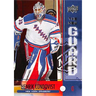 Insertní karty - Lundqvist Henrik - 2008-09 Upper Deck The New Guard No.NE8