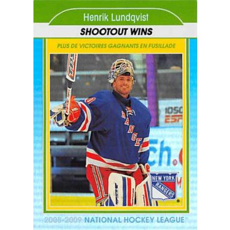 Insertní karty - Lundqvist Henrik - 2009-10 O-Pee-Chee Stat Leaders No.SL17