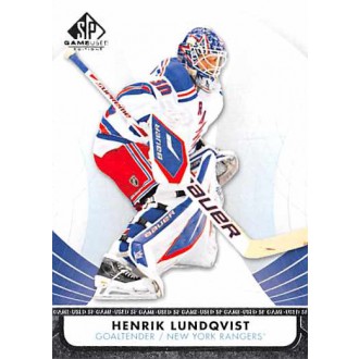 Řadové karty - Lundqvist Henrik - 2012-13 SP Game Used No.38