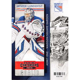 Řadové karty - Lundqvist Henrik - 2013-14 Contenders No.73