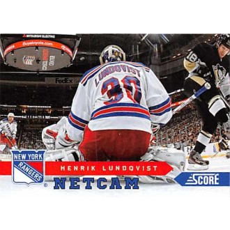 Insertní karty - Lundqvist Henrik - 2013-14 Score Netcam No.NC3