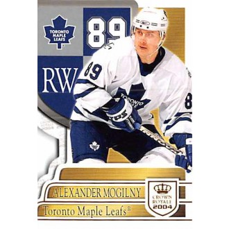 Řadové karty - Mogilny Alexander - 2003-04 Crown Royale No.93