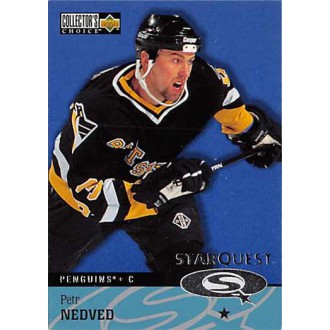 Insertní karty - Nedvěd Petr - 1997-98 Collectors Choice StarQuest No.SQ3