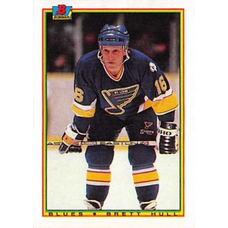 Řadové karty - Hull Brett - 1990-91 Bowman No.24