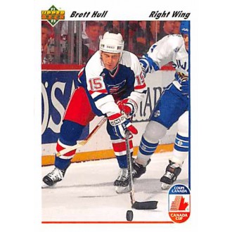Řadové karty - Hull Brett - 1991-92 Upper Deck No.33
