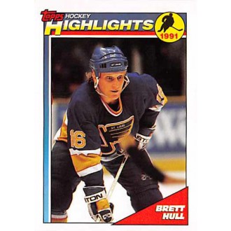 Řadové karty - Hull Brett - 1991-92 Topps No.403