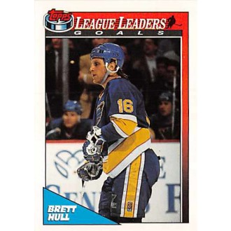 Řadové karty - Hull Brett - 1991-92 Topps No.190