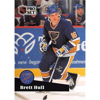 Řadové karty - Hull Brett - 1991-92 Pro Set French No.215