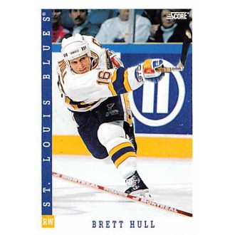 Řadové karty - Hull Brett - 1993-94 Score No.335