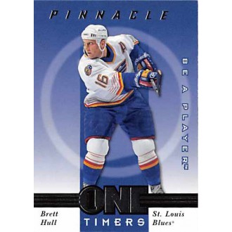 Insertní karty - Hull Brett - 1997-98 Be A Player One Timers No.6