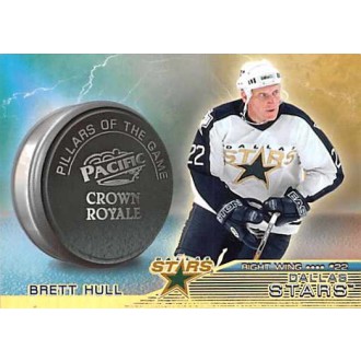 Insertní karty - Hull Brett - 1998-99 Crown Royale Pillars of the Game No.10