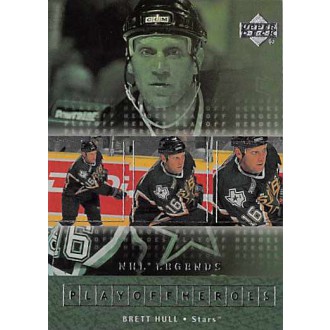 Insertní karty - Hull Brett - 2000-01 Legends Playoff Heroes No.PH8