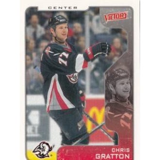 Řadové karty - Gratton Chris - 2001-02 Victory No.46