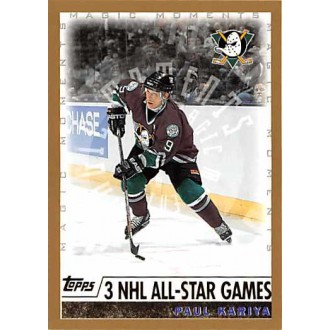 Řadové karty - Kariya Paul - 1999-00 Topps 3 NHL All-Star Games No.281