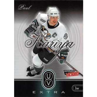 Insertní karty - Kariya Paul - 1999-00 Ultimate Victory UV Extra No.UV5