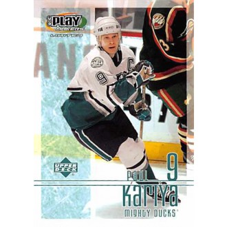 Řadové karty - Kariya Paul - 2001-02 Playmakers No.3