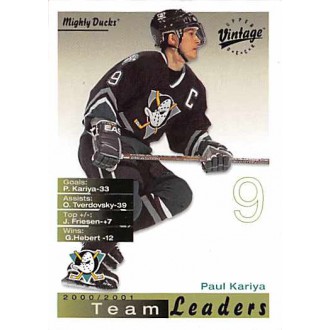 Řadové karty - Kariya Paul - 2001-02 Vintage No.8