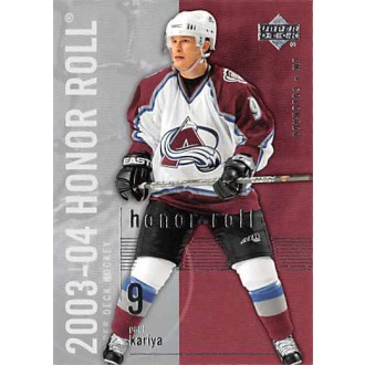 Řadové karty - Kariya Paul - 2003-04 Honor Roll No.19