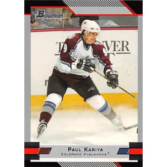 Řadové karty - Kariya Paul - 2003-04 Bowman No.9