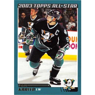 Řadové karty - Kariya Paul - 2003-04 Topps No.296