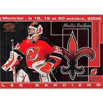 Řadové karty - Brodeur Martin - 2002-03 Pacific Les Gardiens No.6