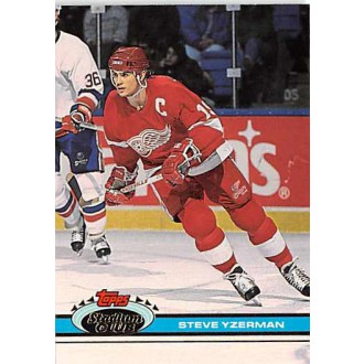 Řadové karty - Yzerman Steve - 1991-92 Stadium Club No.81