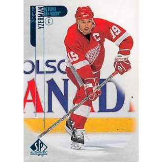 Řadové karty - Yzerman Steve - 1998-99 SP Authentic No.31