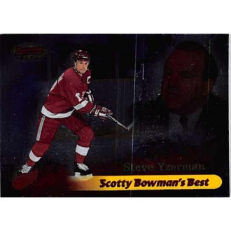 Insertní karty - Yzerman Steve - 1998-99 Bowmans Best Scotty Bowmans Best No.SB7