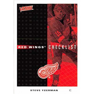Řadové karty - Yzerman Steve - 1999-00 Victory No.96