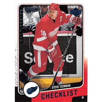 Řadové karty - Yzerman Steve - 2000-01 Legends No.135