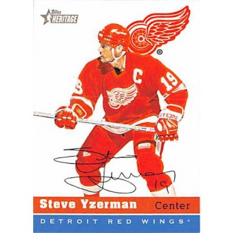 Řadové karty - Yzerman Steve - 2000-01 Topps Heritage No.10