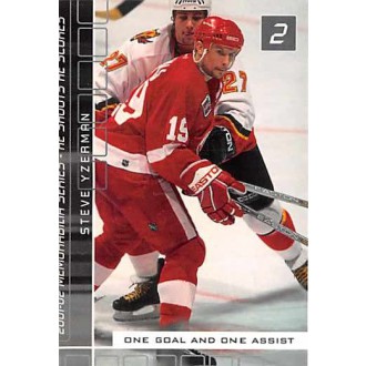Insertní karty - Yzerman Steve - 2001-02 BAP Memorabilia He Shoots He Scores Points No.17
