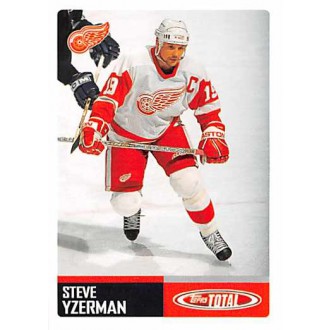 Insertní karty - Yzerman Steve - 2002-03 Topps Total Team Checklists  No.TTC10