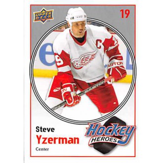 Insertní karty - Yzerman Steve - 2010-11 Upper Deck Hockey Heroes Steve Yzerman No.HH7