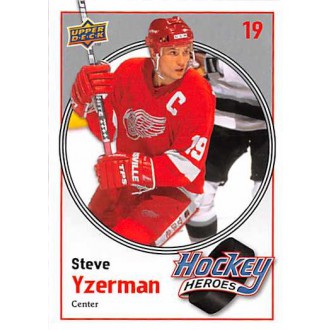 Insertní karty - Yzerman Steve - 2010-11 Upper Deck Hockey Heroes Steve Yzerman No.HH2