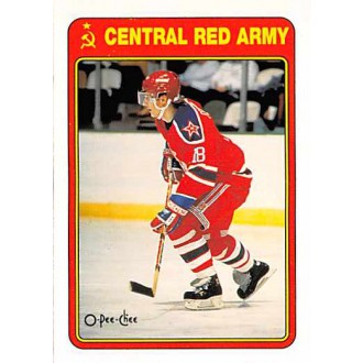 Insertní karty - Fedorov Sergei - 1990-91 O-Pee-Chee Central Red Army No.19R