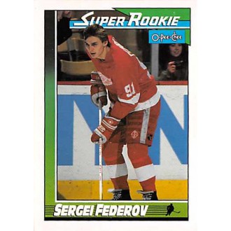Řadové karty - Fedorov Sergei - 1991-92 O-Pee-Chee No.8