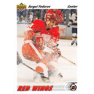 Řadové karty - Fedorov Sergei - 1991-92 Upper Deck No.144