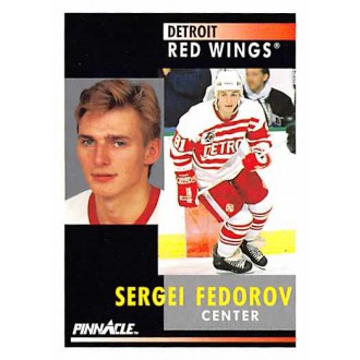 Řadové karty - Fedorov Sergei - 1991-92 Pinnacle No.157